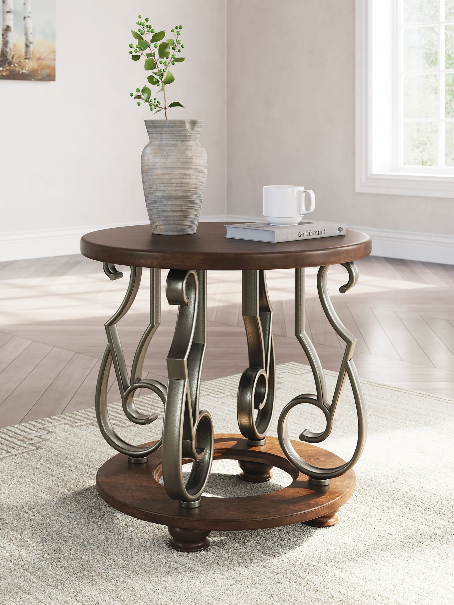 Frallyn Round End Table