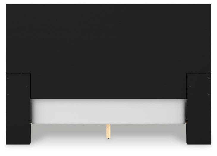 Londer Queen Panel Bed with Mirrored Dresser, Chest and Nightstand