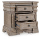 Blairhurst California King Panel Bed, Dresser, Mirror, Chest and Nightstand