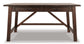 Baldridge Home Office Large Leg Desk