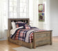Trinell Twin Bookcase Bed with 1 Large Storage Drawer