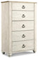 Willowton Five Drawer Chest
