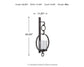 Ogaleesha Wall Sconce