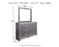 Lodanna Dresser and Mirror