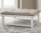 Kanwyn UPH Ottoman Cocktail Table