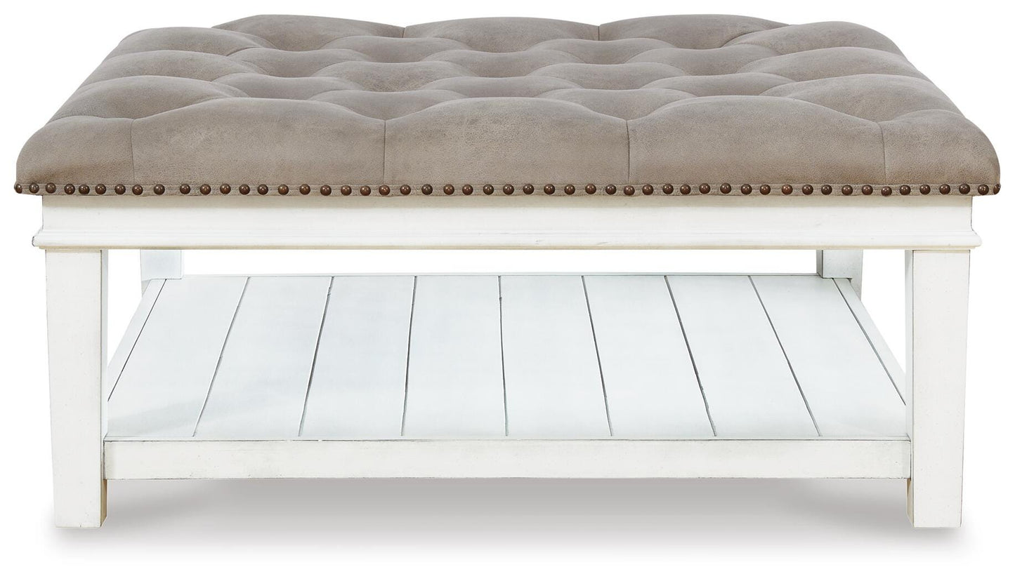 Kanwyn UPH Ottoman Cocktail Table