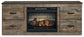Trinell TV Stand with Electric Fireplace