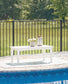 Hyland Wave Rectangular Cocktail Table