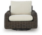 Kimora Swivel Glider Lounge w/Cushion