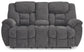 Foreside DBL Rec Loveseat w/Console