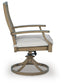 Rainier Ranch Swivel Chair w/Cushion (2/CN)