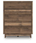 Chirason Five Drawer Wide Chest