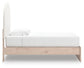 Arloster Twin Upholstered Panel Bed