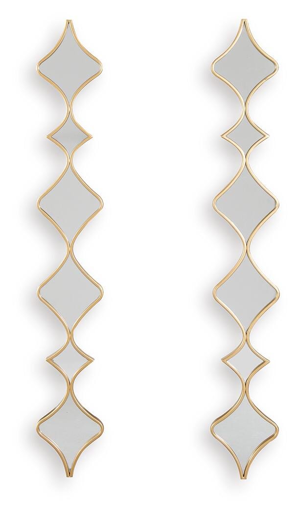 Harriswood Accent Mirror Set (2/CN)