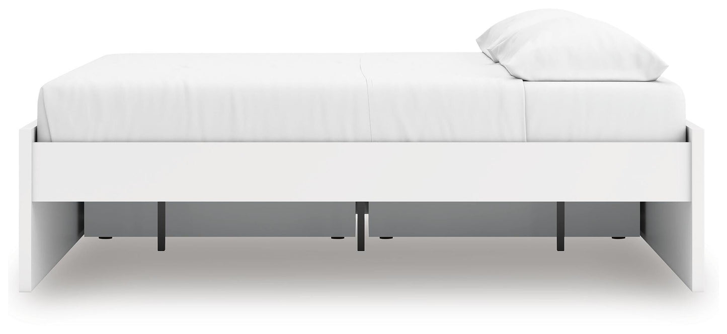 Onita King Platform Bed with 1 Side Storage