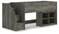 Frandern Twin Loft  Bed with Bookcase Storage