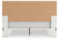 Zuraleus King Upholstered Panel Platform Bed