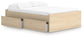 Onita Full Platform Bed with 1 Side Storage