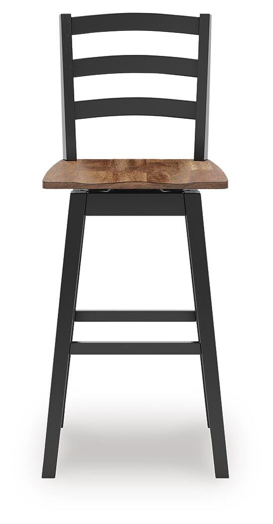 Wildenauer Tall Swivel Barstool (2/CN)