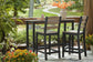 Shoreline Beach Counter Table Set (3/CN)