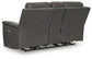 Bleckley PWR REC Loveseat/CON/ADJ HDRST