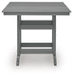 Sanctuary Beach Square Counter TBL w/UMB OPT