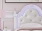 Kozlani Twin Upholstered Panel Bed