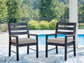 East Beach Arm Chair With Cushion (2/CN)