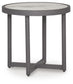Ocean Beach Round End Table