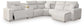 Modmax II 6-Piece Power Reclining Sectional with Chaise and Console