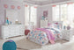 Anarasia Twin Sleigh Headboard, Dresser and Mirror