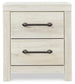 Cambeck Twin Panel Bed with 4 Storage Drawers with Mirrored Dresser, Chest and Nightstand