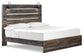 Drystan King Panel Bed with Mirrored Dresser
