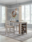 Skempton Counter Height Dining Table and 2 Barstools
