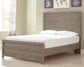 Culverbach Full Panel Bed with Mirrored Dresser