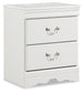 Anarasia Full Sleigh Headboard, Dresser, Mirror, Chest and Nightstand