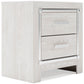 Altyra King Bookcase Headboard Bed with Mirrored Dresser, Chest and Nightstand