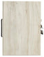 Cambeck Queen Panel Bed with 2 Storage Drawers with Mirrored Dresser and Nightstand