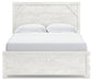 Gerridan Queen Panel Bed with Mirrored Dresser and Nightstand