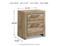 Hyanna King Panel Bed, Dresser, Mirror and Nightstand