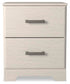 Stelsie Twin Panel Bed with Mirrored Dresser, Chest and Nightstand