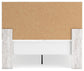 Cayboni Queen Panel Bed with Mirrored Dresser