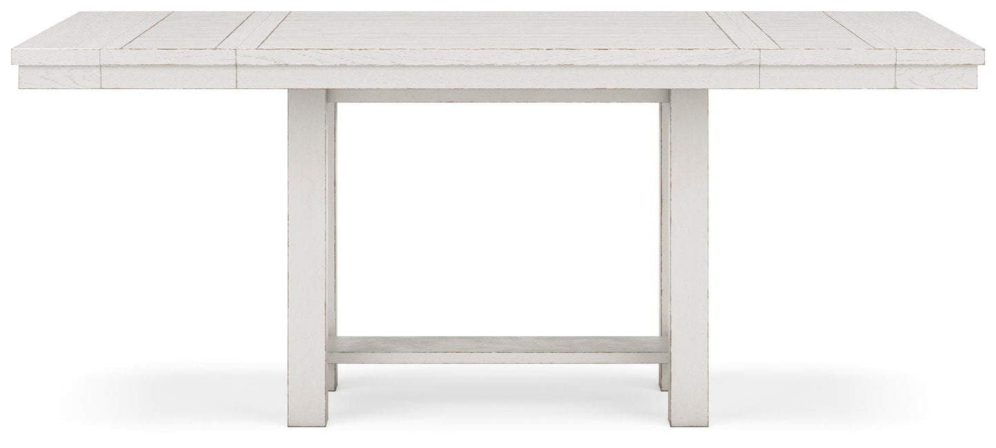 Robbinsdale Counter Height Dining Table and 8 Barstools