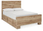 Hyanna Full Panel Bed with 1 Side Storage, Dresser, Mirror, Chest and Nightstand