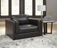 Amiata Chair and Ottoman