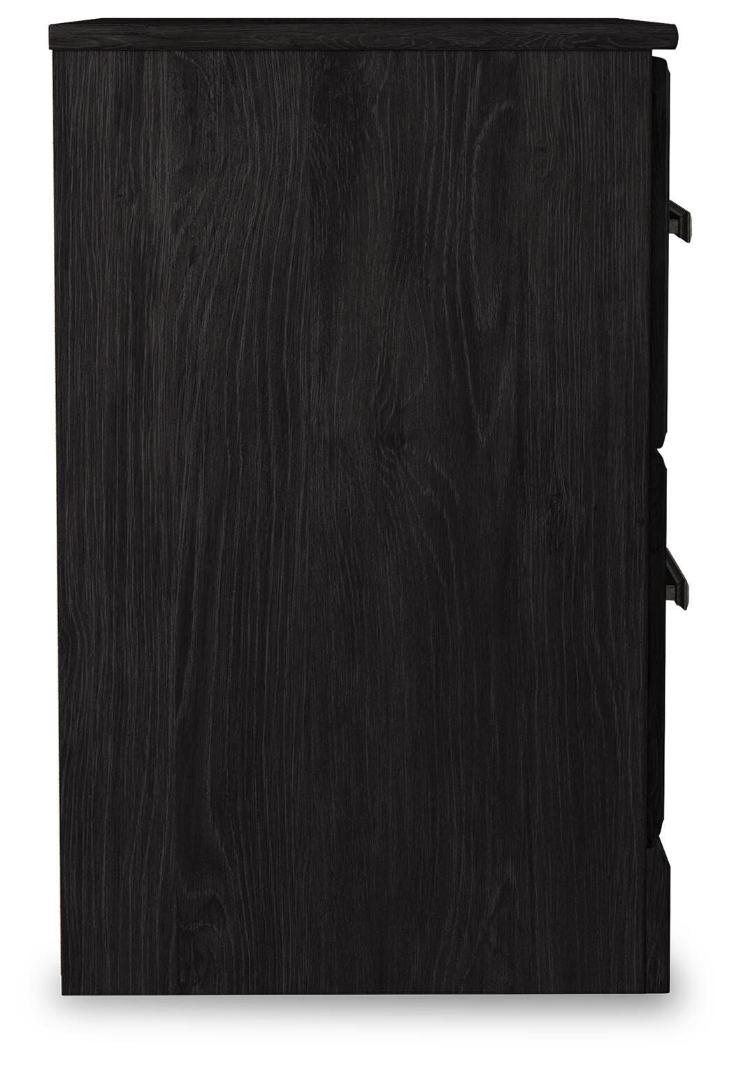 Belachime Twin Panel Bed with Mirrored Dresser, Chest and Nightstand