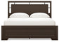 Covetown California King Panel Bed, Dresser, Mirror, Chest and Nightstand