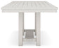 Robbinsdale Counter Height Dining Table and 10 Barstools