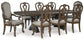 Maylee Dining Table and 8 Chairs