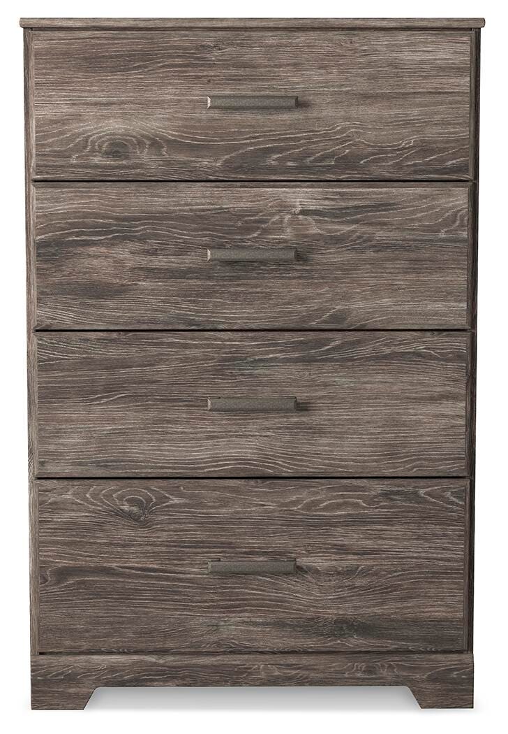 Ralinksi King Panel Bed, Dresser, Mirror, Chest and Nightstand
